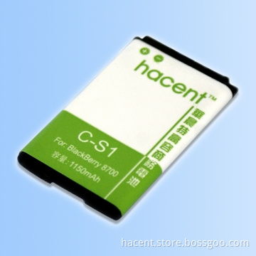 Blackberry 8700 Mobilephone Battery with 1150mAh, 3.7V